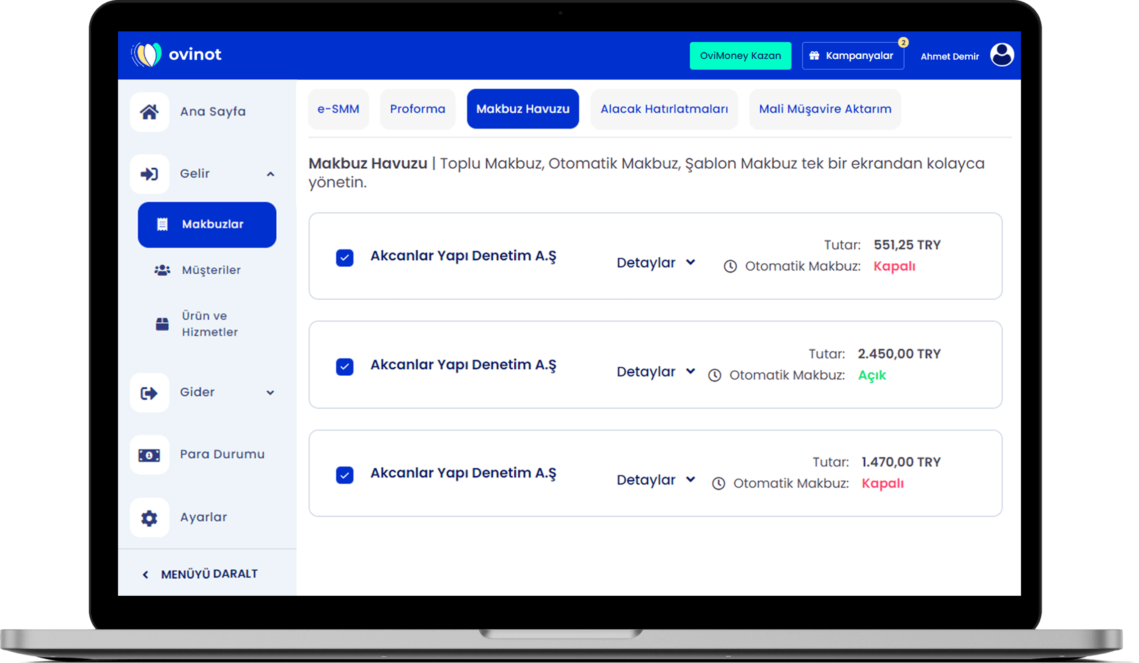 Rehber Arama Interface